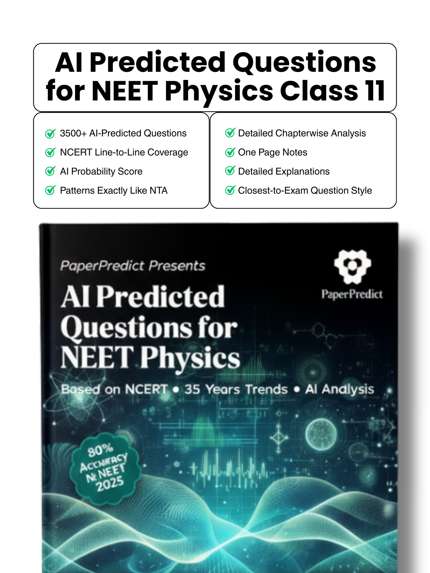 Physics AI Predicted Questions for NEET 2026 (Class 11 & 12) | Paper Predict Books For NEET