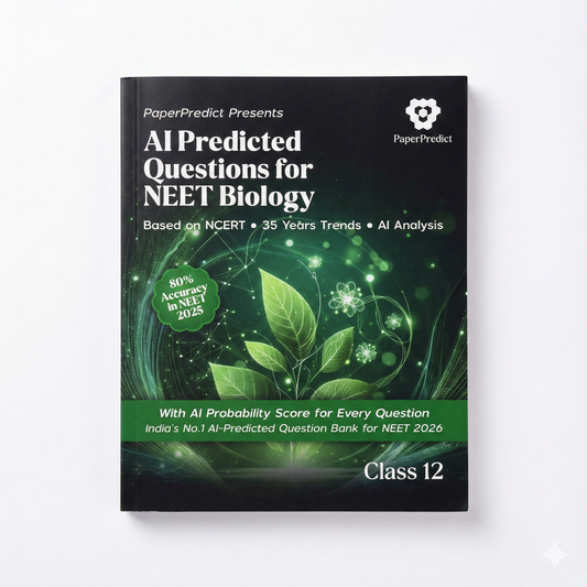 PCB AI Predicted Question Bundle for NEET 2026 (Class 11 & 12, 6 Books) | Paper Predict Books