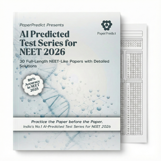 AI Predicted Test Series for NEET 2026 (30 Full-Length Tests) With OMR Sheet | Paper Predict Books For NEET