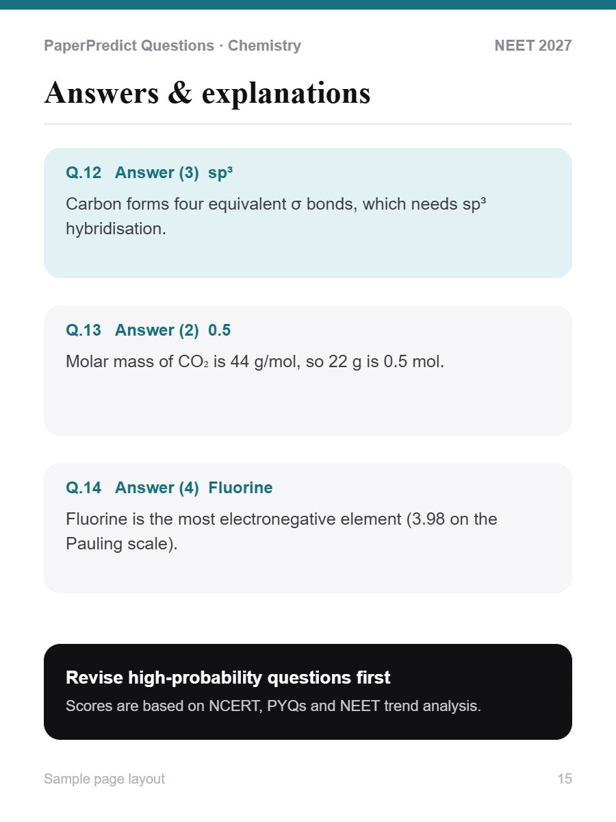 Answer pages
